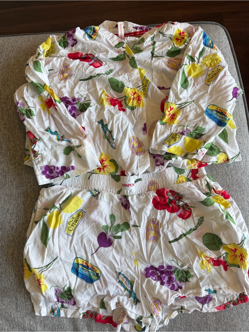 JoySpun Assorted Fruit Fun Pj Set